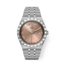 Tudor Royal M28600-0009 41mm Salmon Dial Steel Bracelet Watch