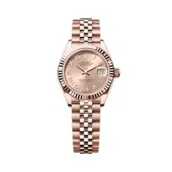 Rolex Lady-Datejust 279175-0028 Rosé Roman Dial Jubilee Everose Gold Watch