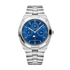 Vacheron Constantin 4300V/220G-B945 Overseas Perpetual Calendar Blue Dial White Gold
