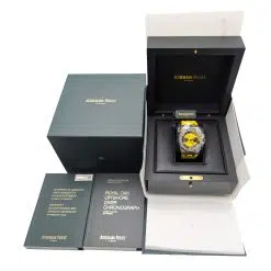 Alternative view of Audemars Piguet 26703ST.OO.A051CA.01 Royal Oak Offshore Diver 42mm Yellow