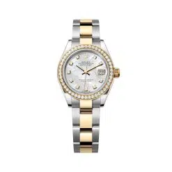 Rolex Lady-Datejust 279383RBR-0020 Mother-of-Pearl Dial Yellow Rolesor Oyster Bracelet
