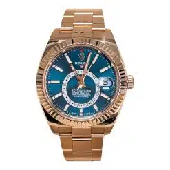Rolex 326935 Sky-Dweller 42mm Aftermarket Blue-Green Dial Watch
