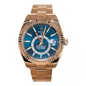 Rolex 326935 Sky-Dweller 42mm Aftermarket Blue-Green Dial Watch