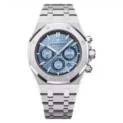 Audemars Piguet Royal Oak 26317BC.OO.1256BC.01 Chronograph Light Blue Dial 38mm