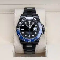 Alternative view of Rolex 126710BLNR GMT-Master II Batman Bezel Black PVD Watch