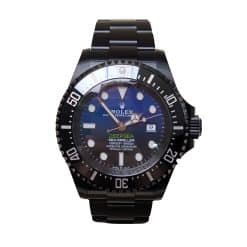 Rolex Deepsea D-Blue 126660 James Cameron Black PVD Oyster Bracelet Watch