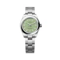 Rolex Oyster Perpetual 28 276200-0006 Pistachio Dial Oystersteel Oyster Bracelet