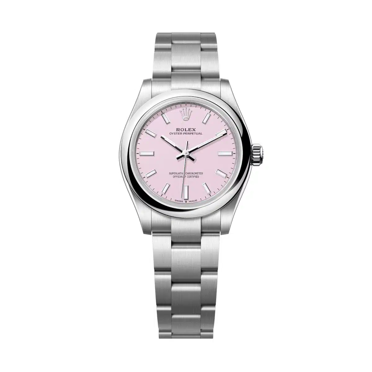Rolex Oyster Perpetual 31 277200-0009 Pink Dial Oystersteel Oyster Bracelet