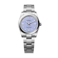 Rolex Oyster Perpetual 34 124200-0008 Lavender Dial Oystersteel Oyster Bracelet