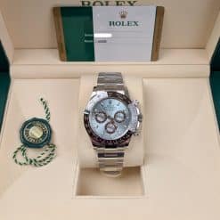 Alternative view of Rolex Cosmograph Daytona 116506 Aftermarket Bezel and Dial