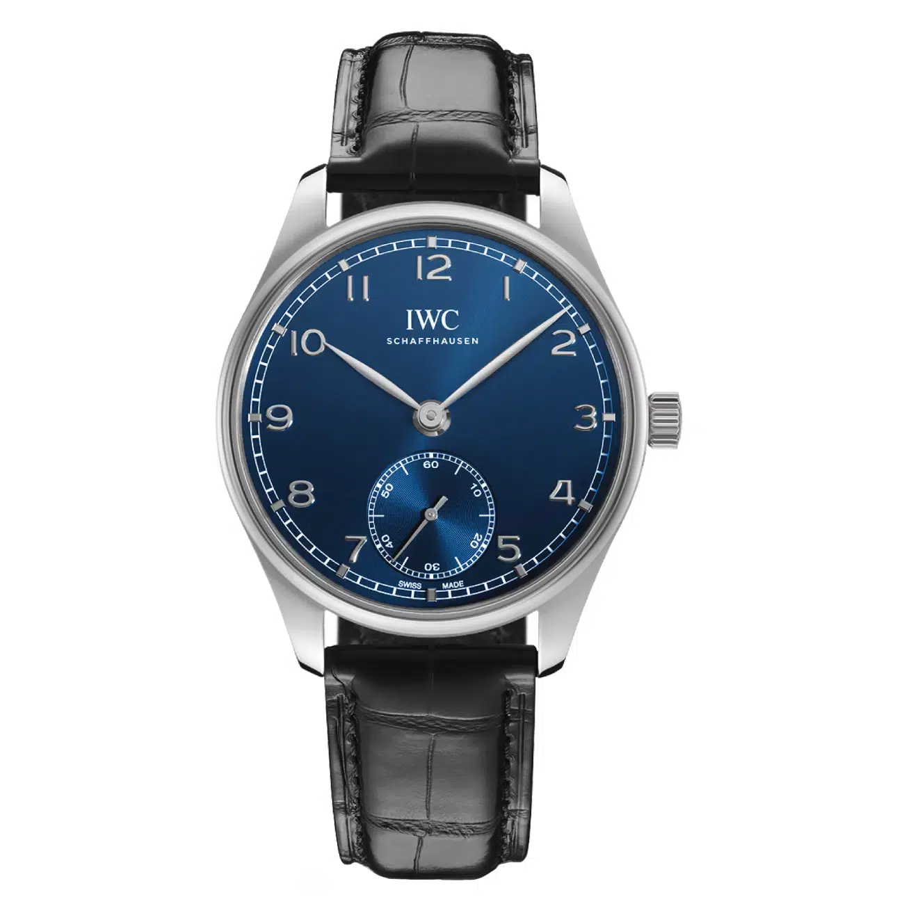 IWC Portuguese IW358305 40mm Blue Dial Stainless Steel Watch