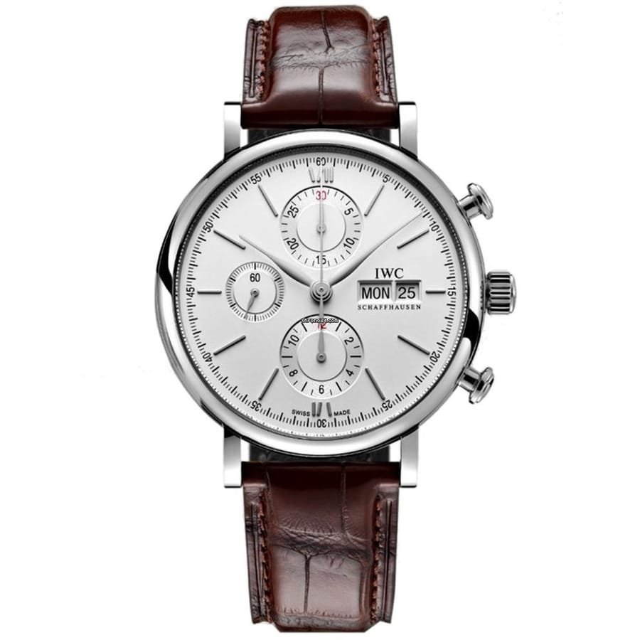 IWC Portofino Chronograph IW391027 Silver Dial 42mm