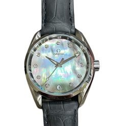 Omega Seamaster Aqua Terra 38.5mm Grey Mother of Pearl Dial Watch 231.13.39.21.57.001