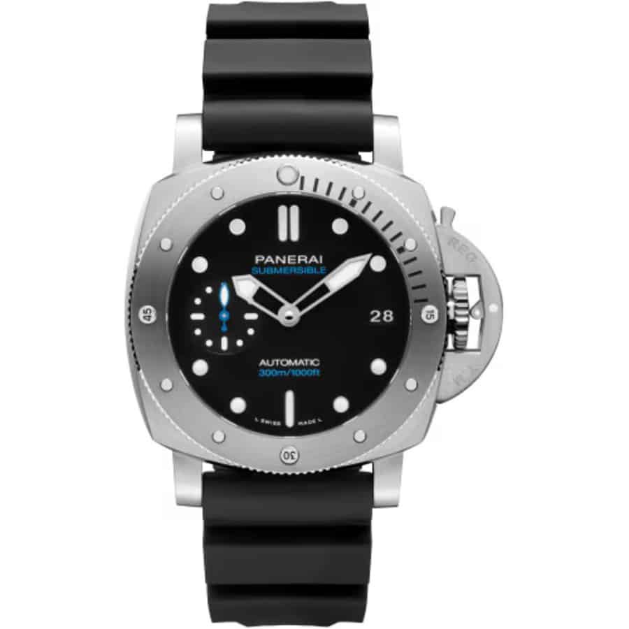 Panerai Luminor Submersible PAM02223 42mm Black Dial Steel Watch