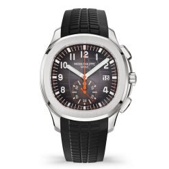 Patek Philippe Aquanaut 5968A-001 Black Chronograph Steel Watch