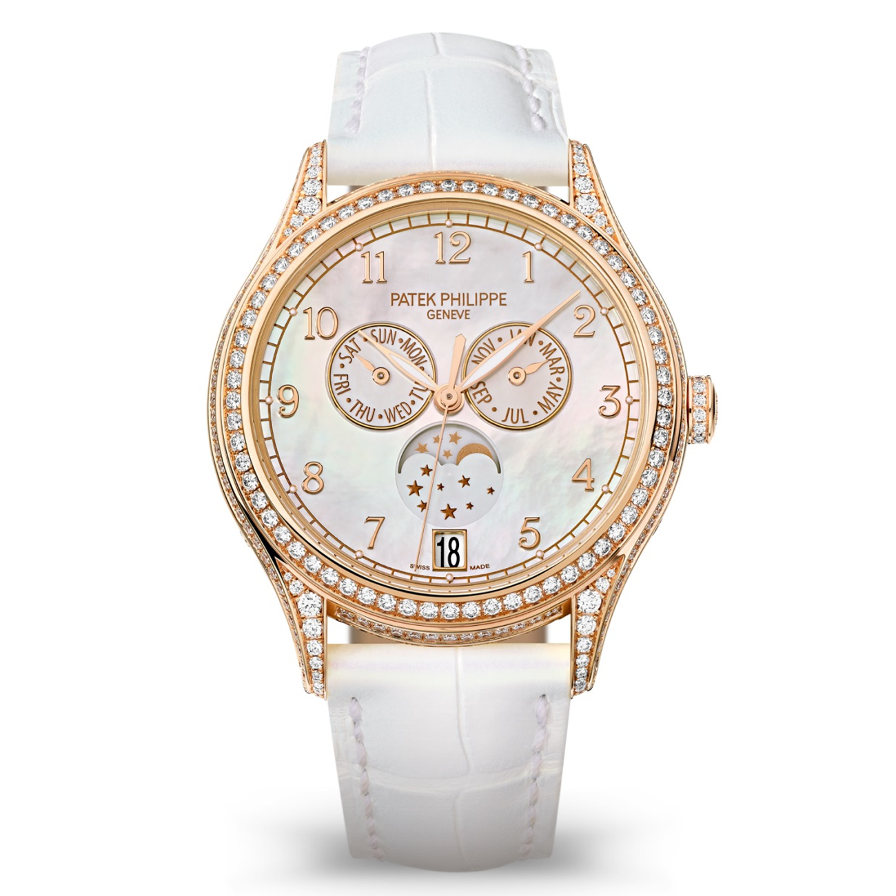 Patek Philippe 4948R-001 Rose Gold Annual Calendar with Mother of Pearl Dial