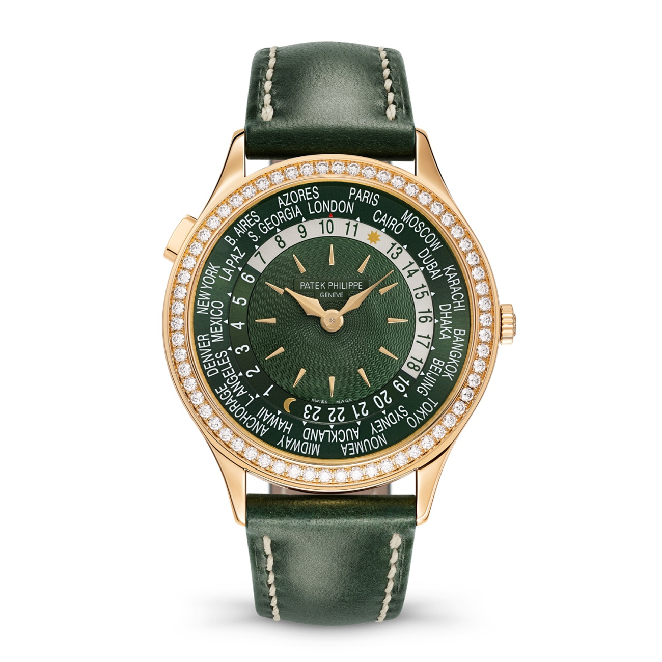 Patek Philippe Complications 7130R-014 Rose Gold World Time Watch