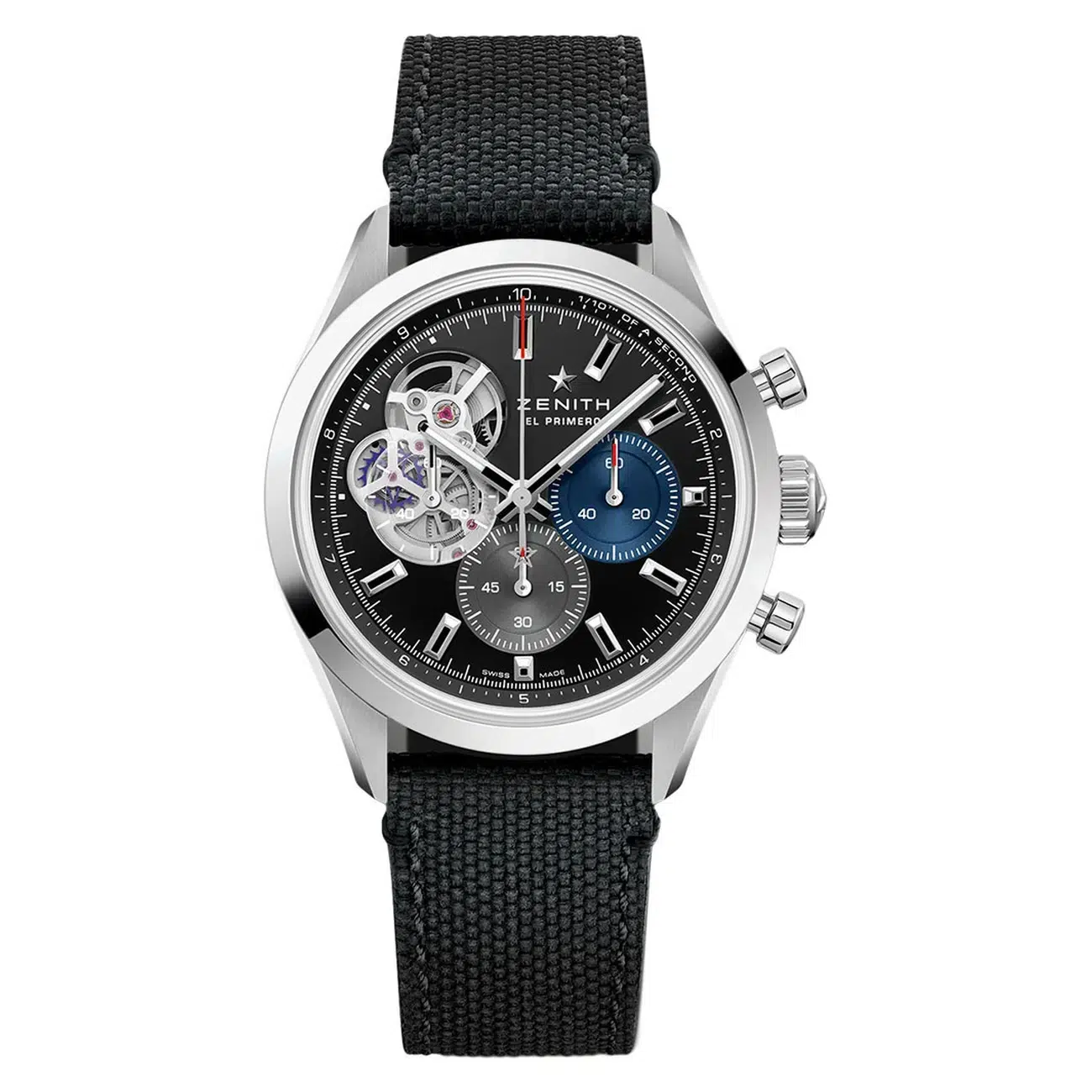 Zenith El Primero 03.3300.3604/21.C822 39MM Black Matte Chronograph