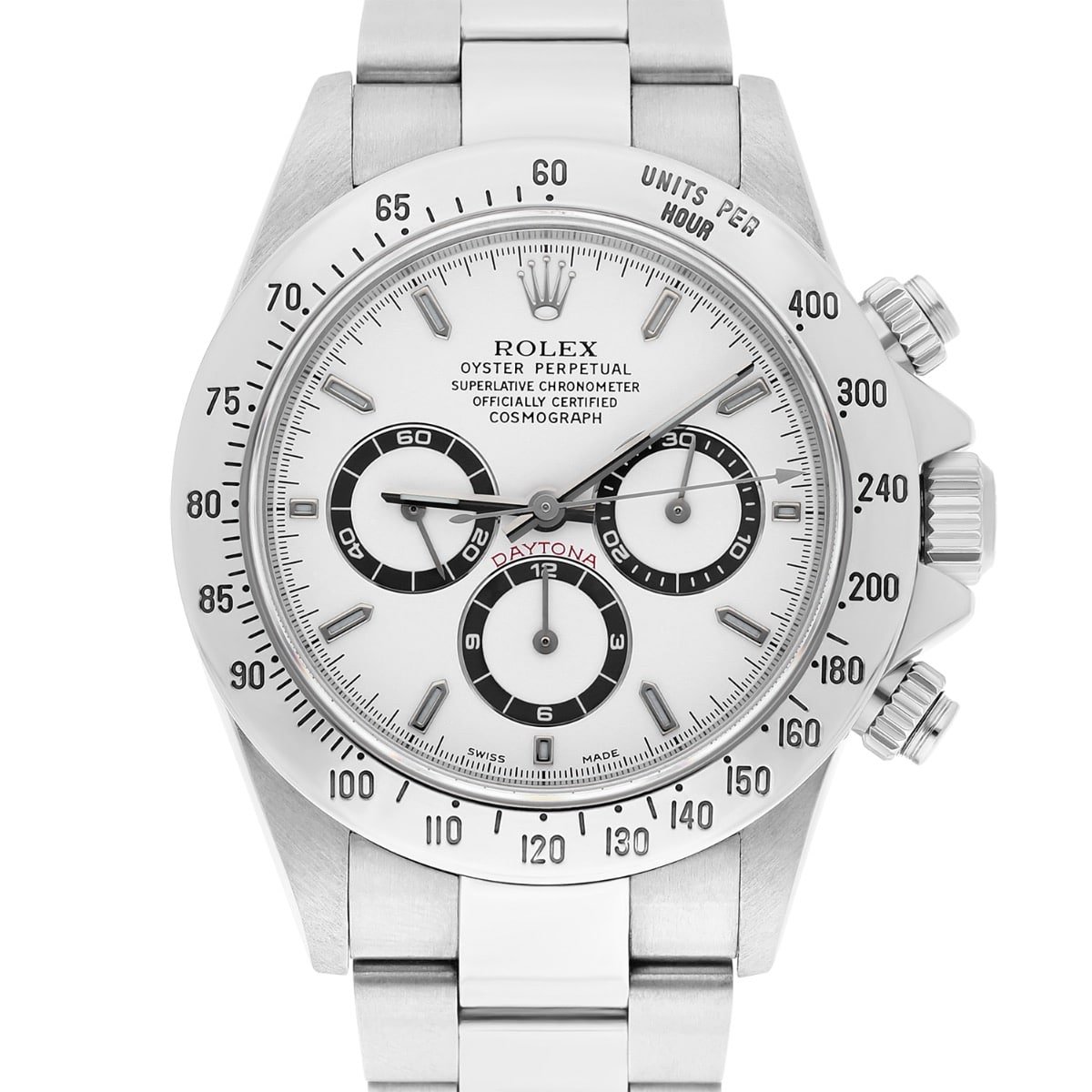 Rolex Daytona 16520 40MM White Dial Oyster Bracelet
