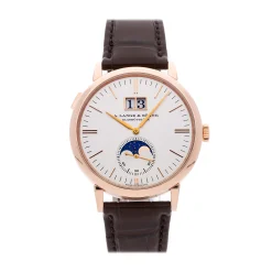 A. Lange & Söhne Saxonia 384.032 40MM Rose Gold Moonphase